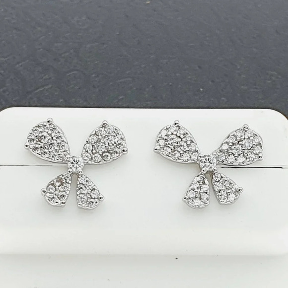 925 sterling silver luxury CZ earrings for women/girls, Best RJUS2141 - Picture 1 of 11